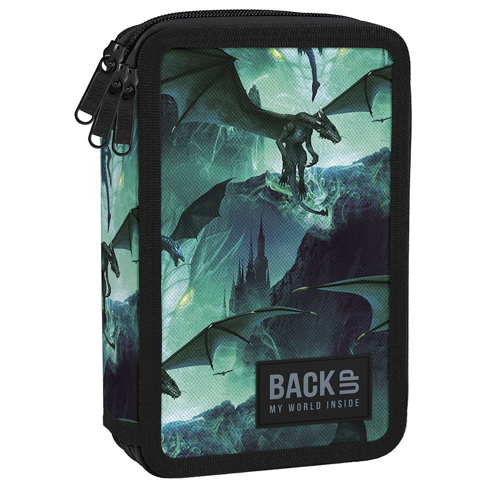 BACKUP, Ученически несесер Dragon, с 3 ципа