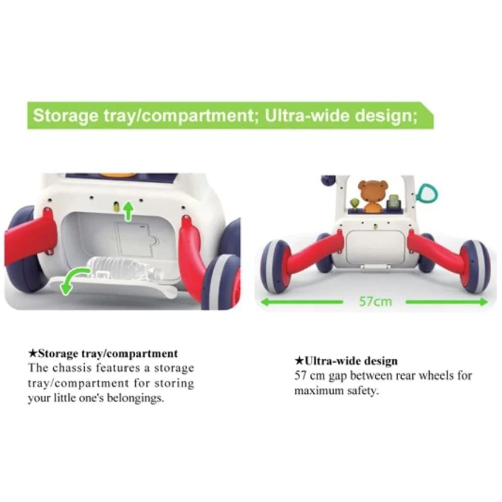 Детска образователна проходилка с музика и светлина, Автомобил