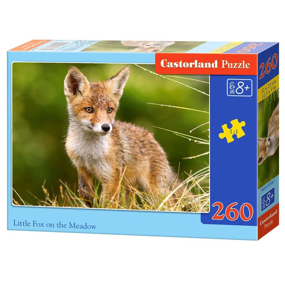 Castorland, Малката лисица на поляната, пъзел 260 части