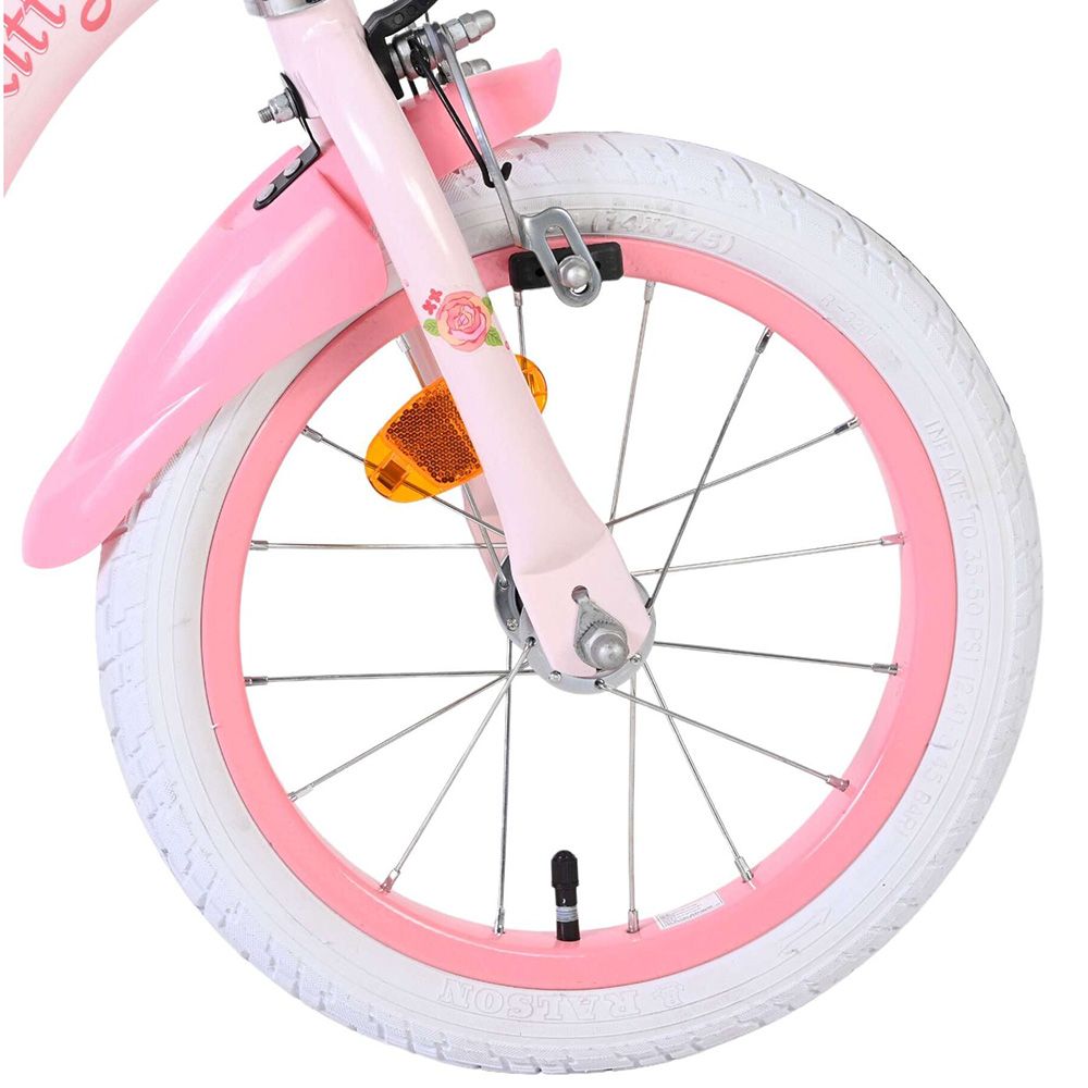 Детски велосипед с помощни колела, Hello Kitty, 14 инча, Момичета