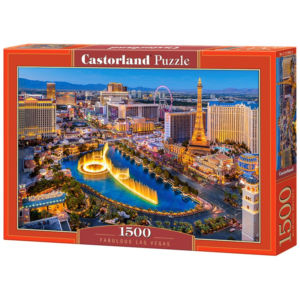 Castorland, Приказен Лас Вегас, пъзел 1500 части