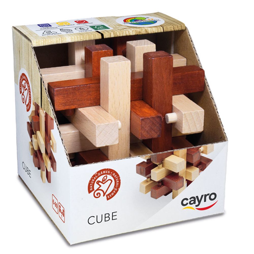 Cayro, Дървен логически пъзел-главоблъсканица, Куб