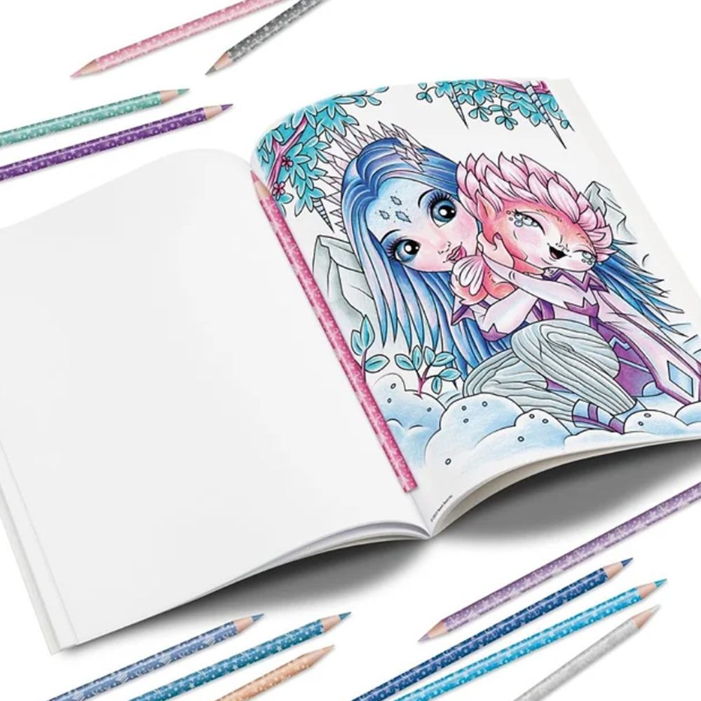 Книжка за оцветяване, Звездни принцеси