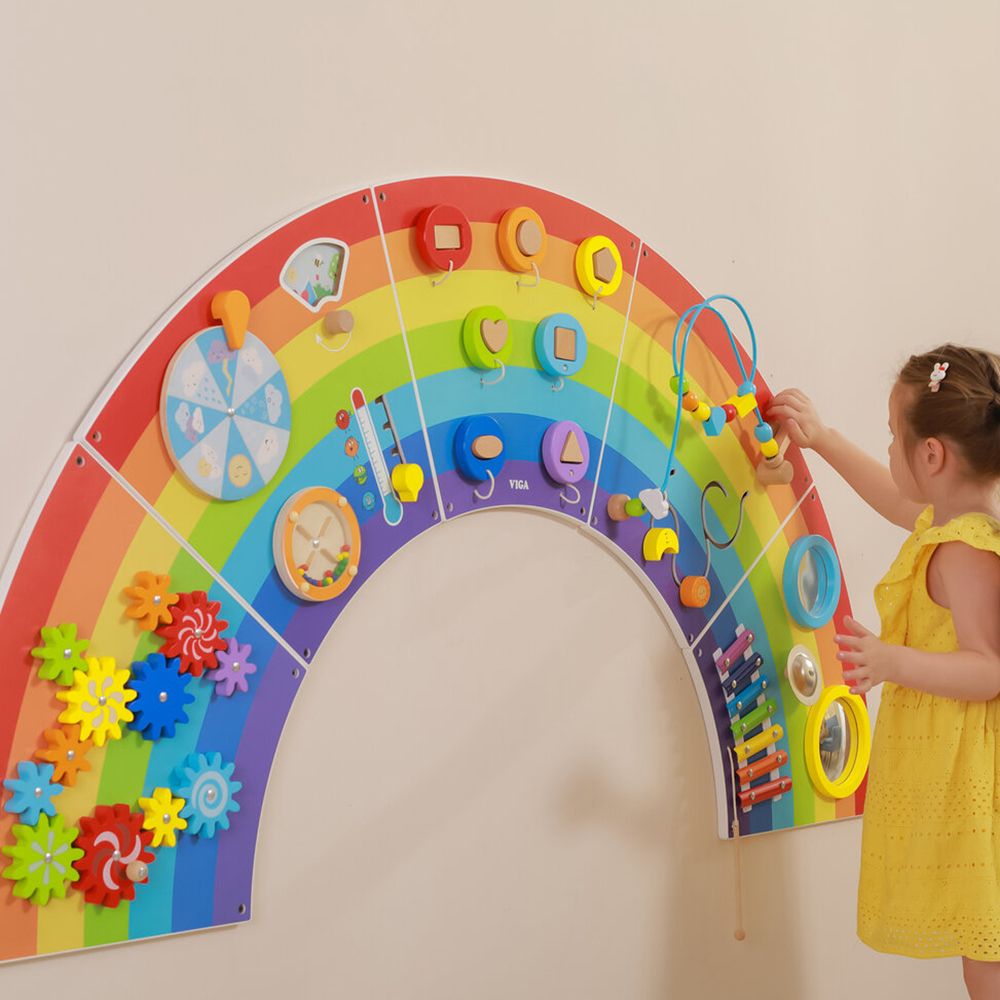 Образователна стена с активности, Дъга