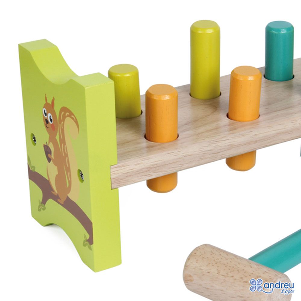 Дървена игра с чукче, Катеричка