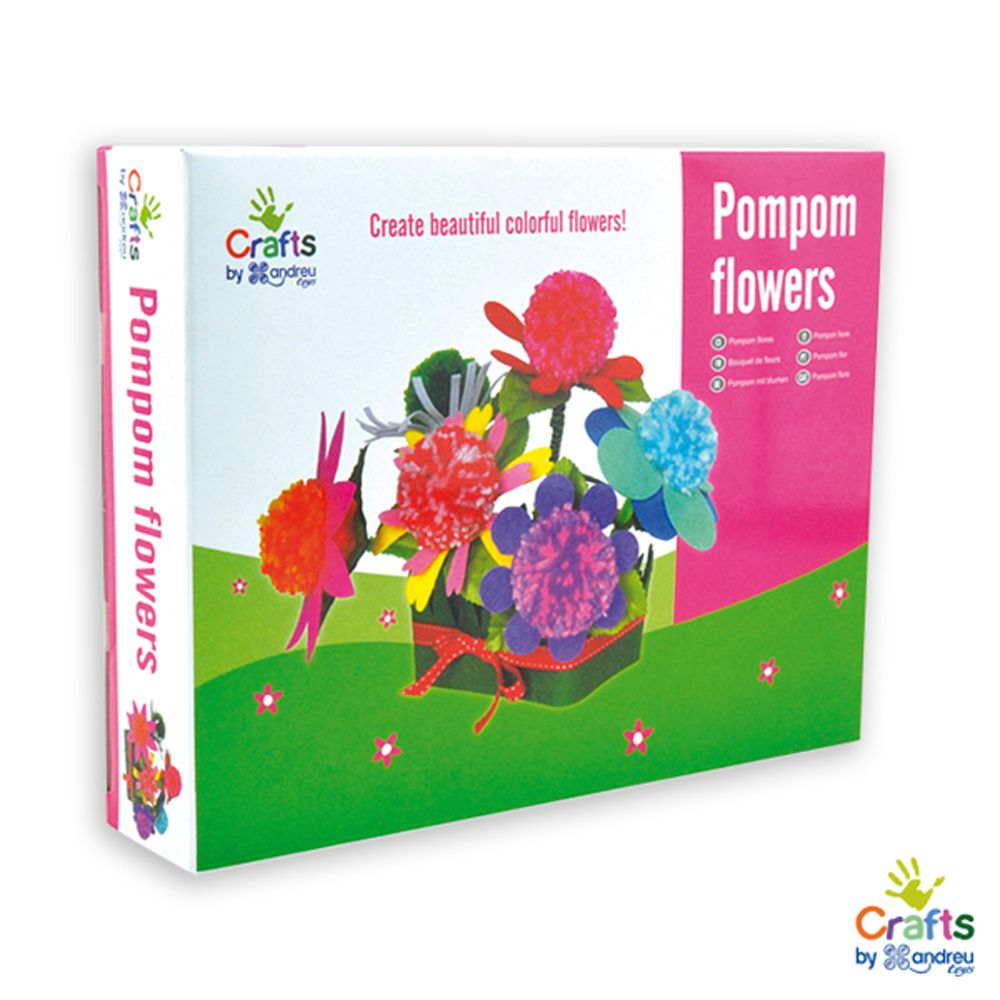 Andreu toys, Направи си цветя от помпони