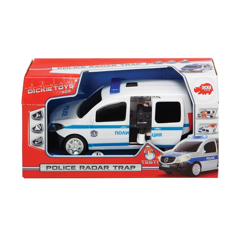Dickie toys, Детски полицейски ван, Български