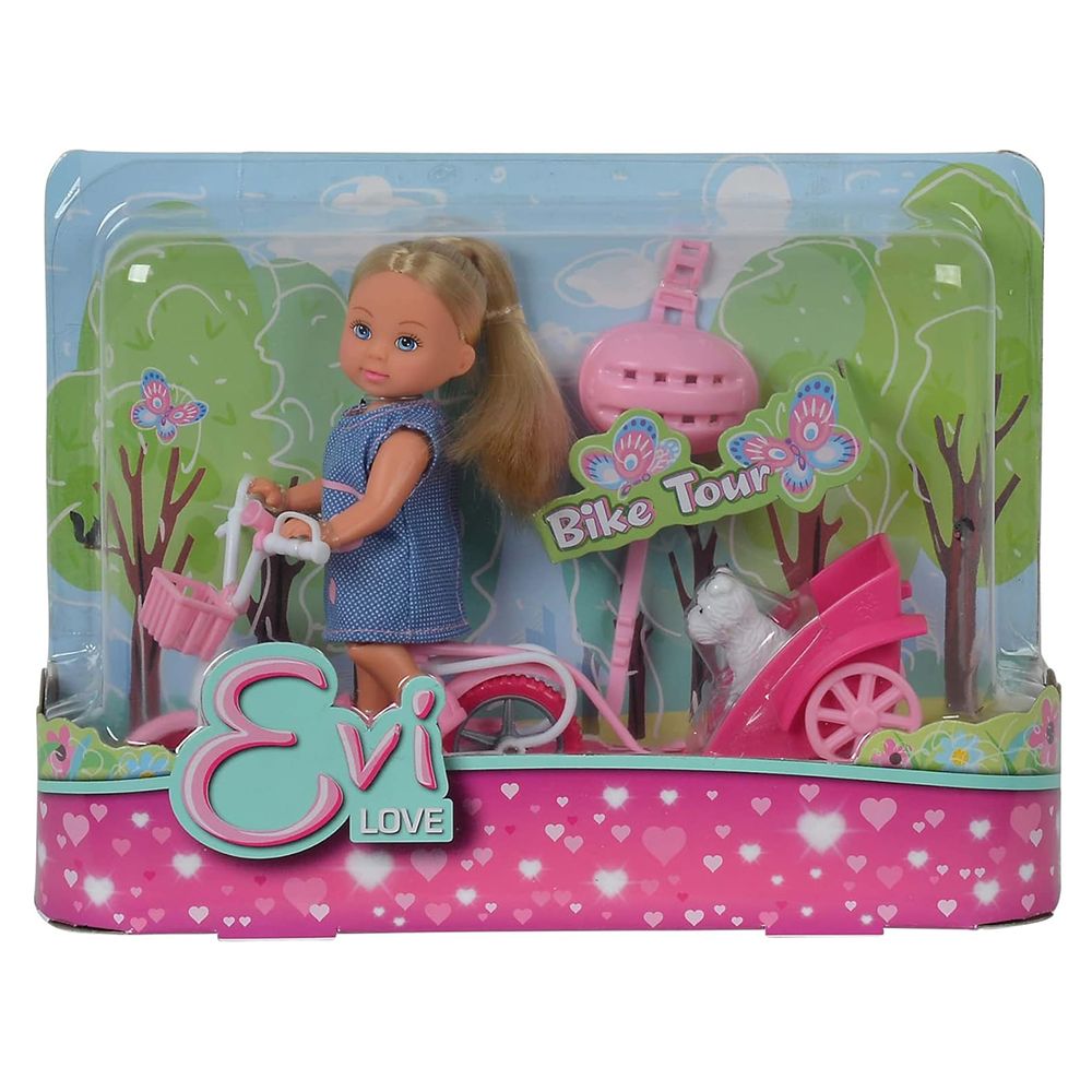 Simba, Кукла Еви, Разходка с колело