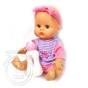 Моето пишкащо бебе Биби, на български език, розова
