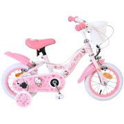 Детски велосипед с помощни колела, Hello Kitty, 12 инча