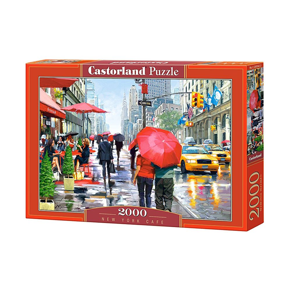 Castorland, Кафе в Ню Йорк, пъзел 2000 части
