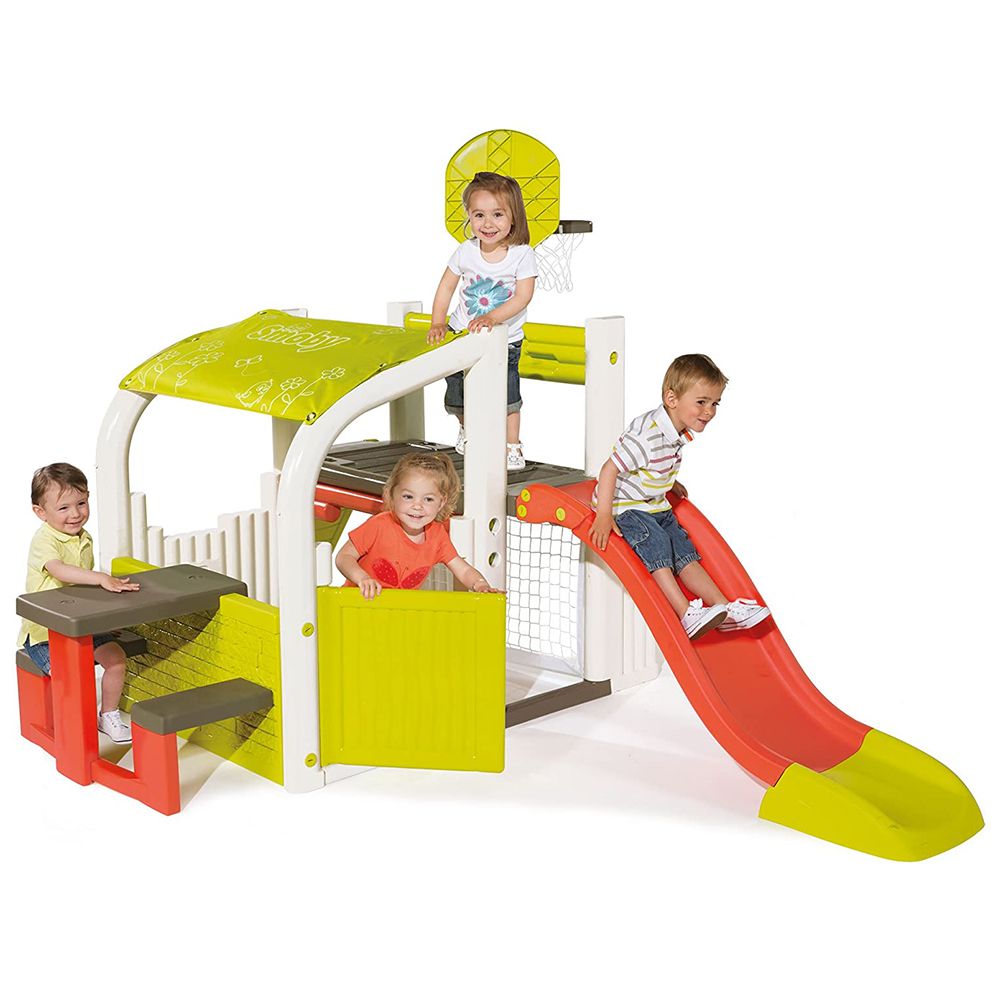 Smoby, Кът за спорт, с баскетболен кош