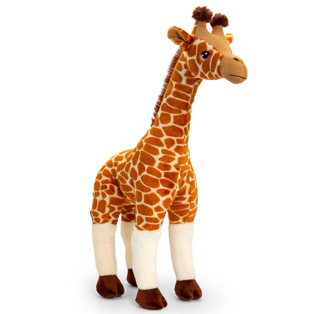 Keel Toys, Жираф, екологична плюшена играчка от серията Keeleco, 50 см