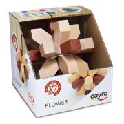 Дървен логически пъзел-главоблъсканица, Цвете