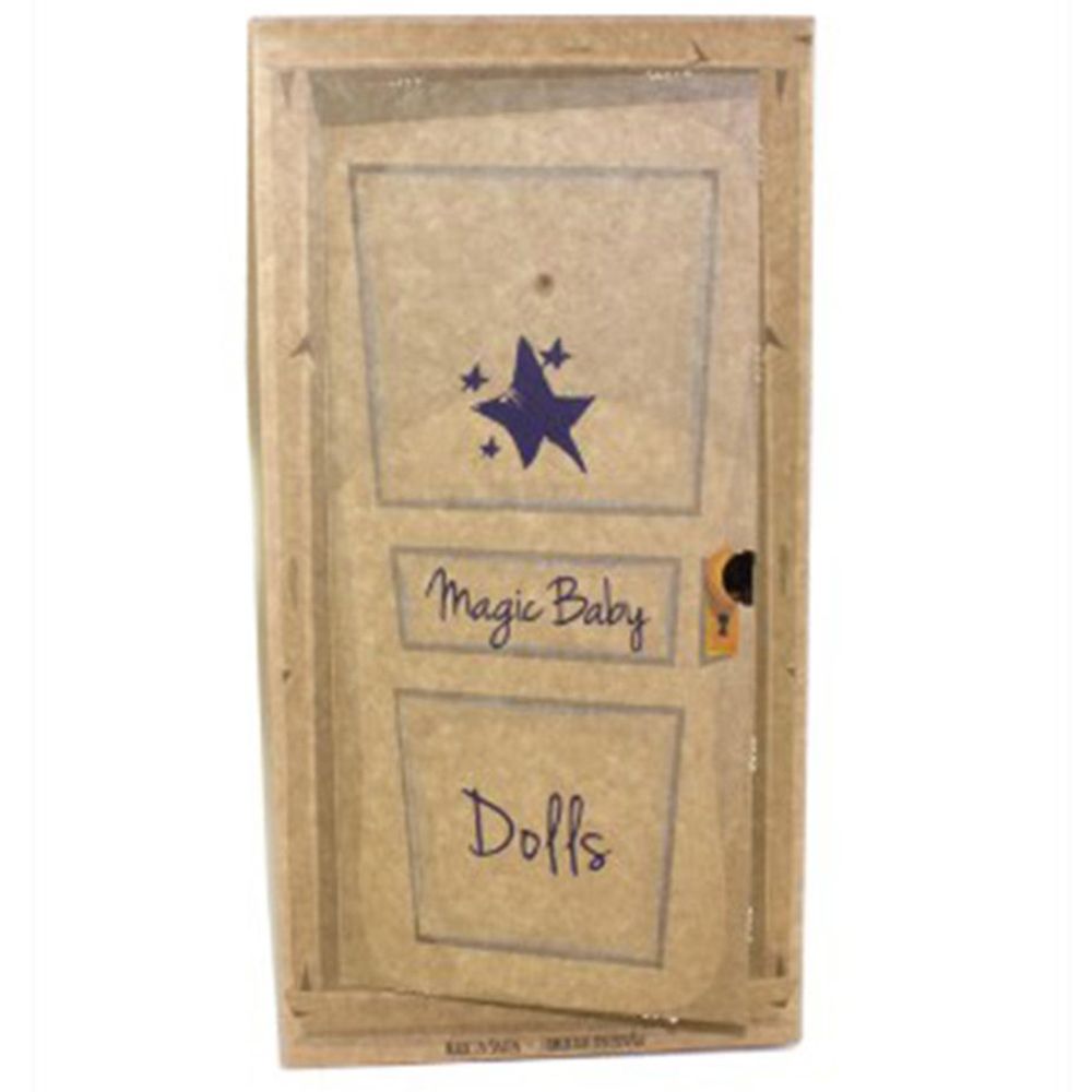 Кукла-бебе, Джон със синьо одеялце и биберон