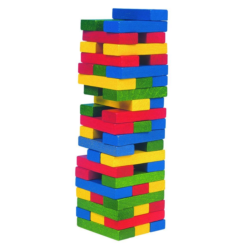 Woodyland, Балансна кула Дженга със зарче, цветна