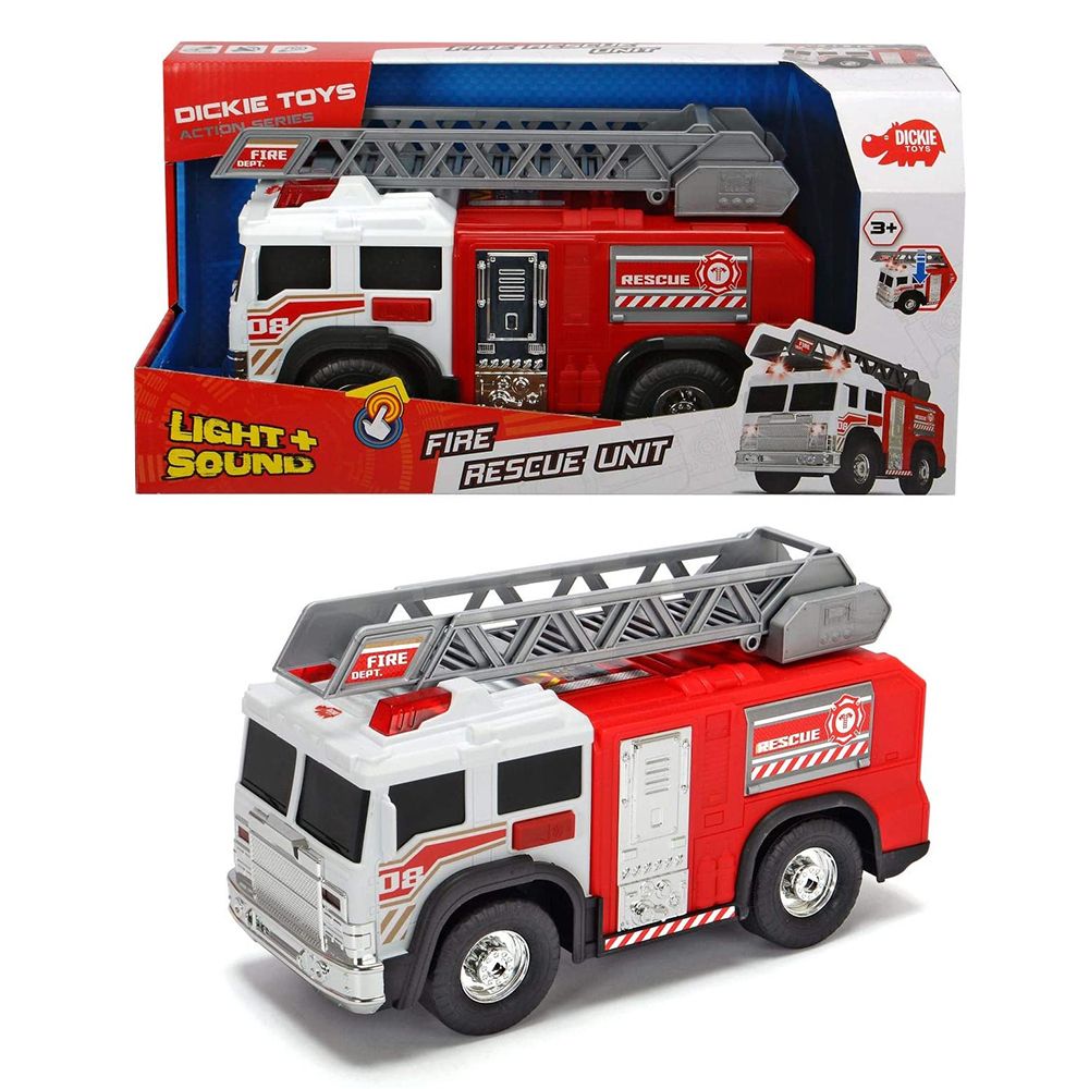 Dickie toys, Детска пожарна, със звук и светлина