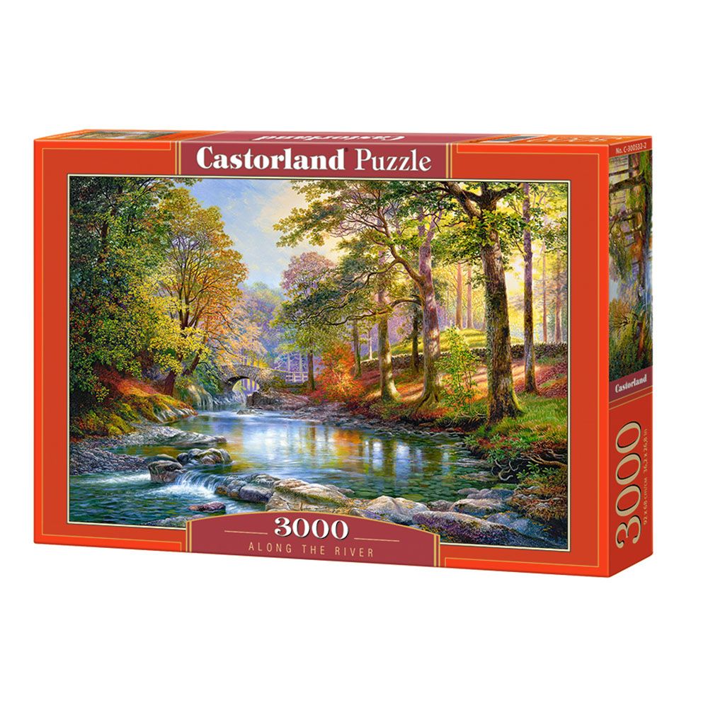 Castorland, Покрай реката, пъзел 3000 части
