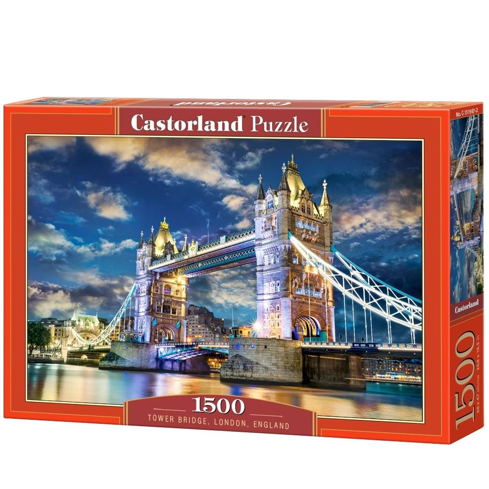 Castorland, Тауър Бридж, Лондон, Англия, пъзел 1500 части