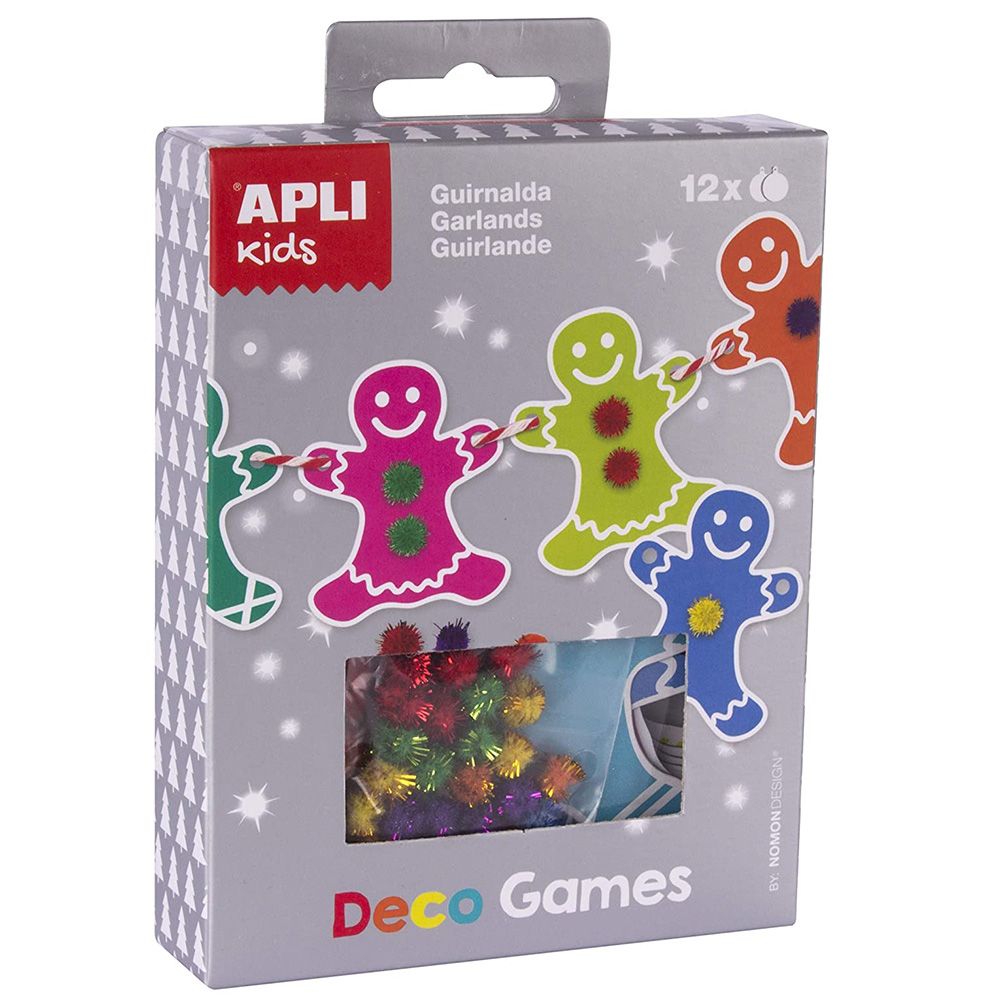 Apli kids, Творчески комплект Коледа, гирлянди