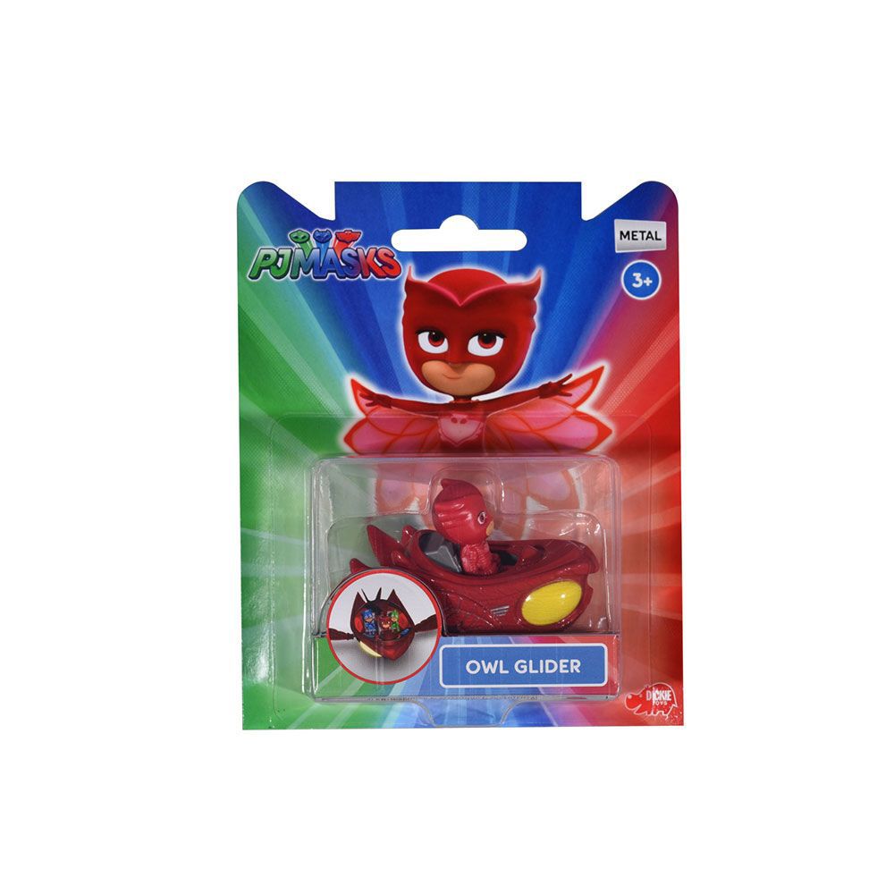 Dickie toys, Фигурка Оъл с планер, PJ MASKS