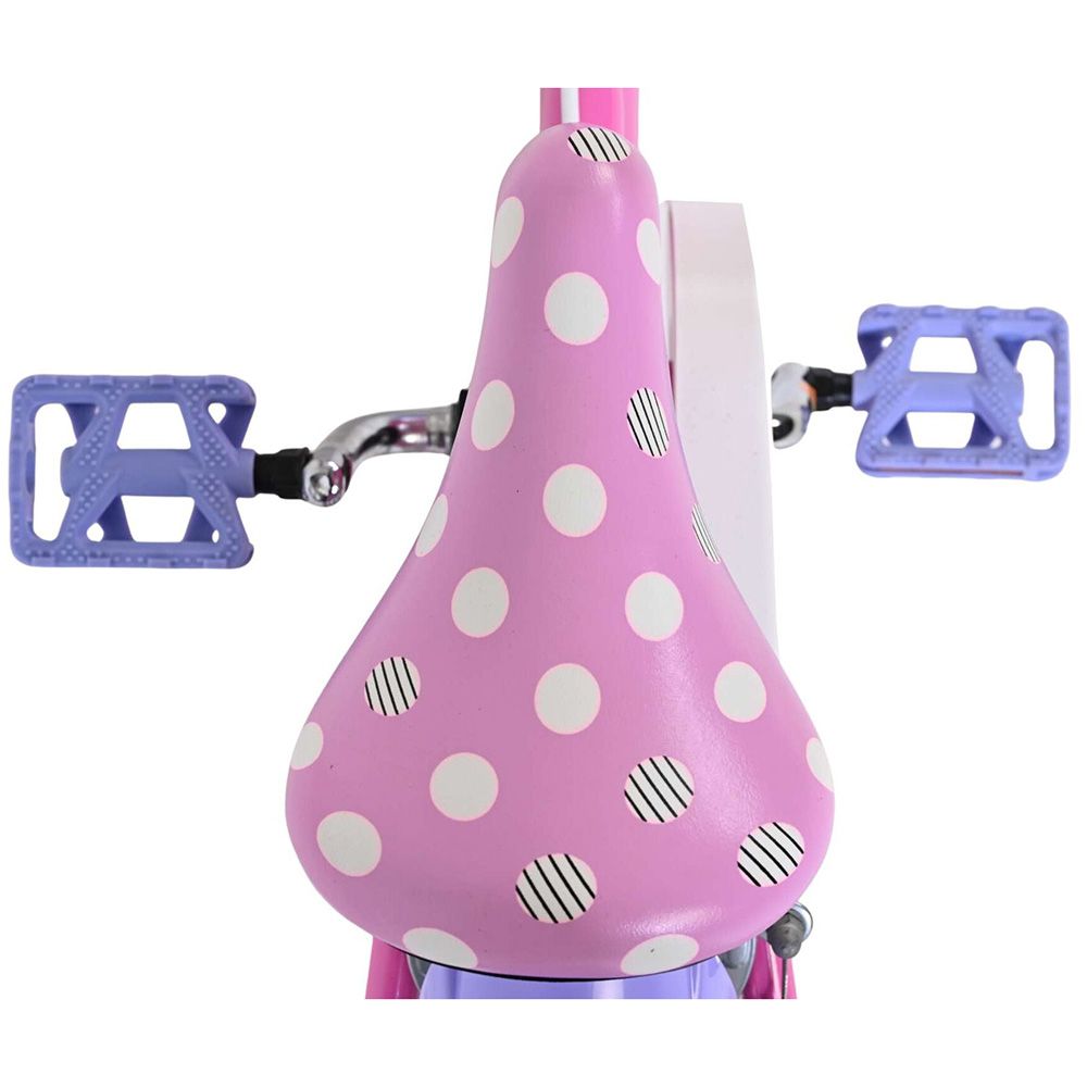 Детски велосипед с помощни колела, Мини Маус,12 инча