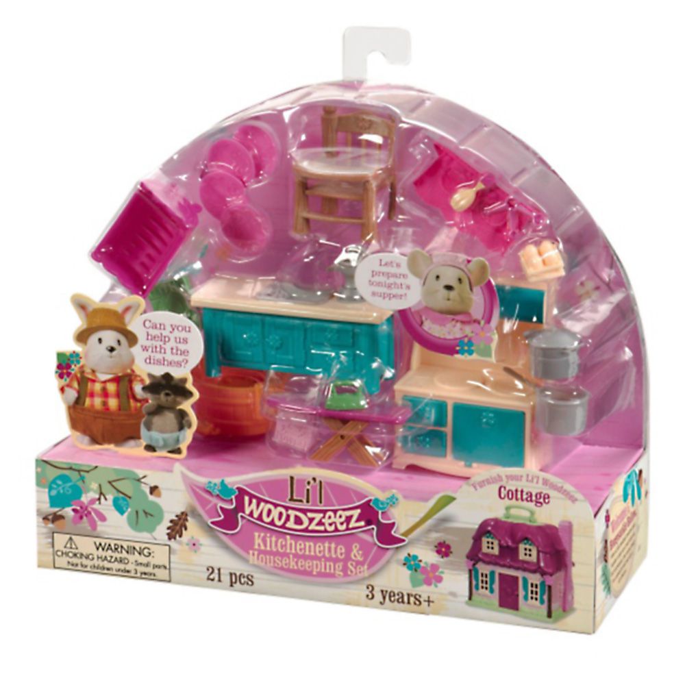 Li'l Woodzeez  Комплект за игра, Кухня