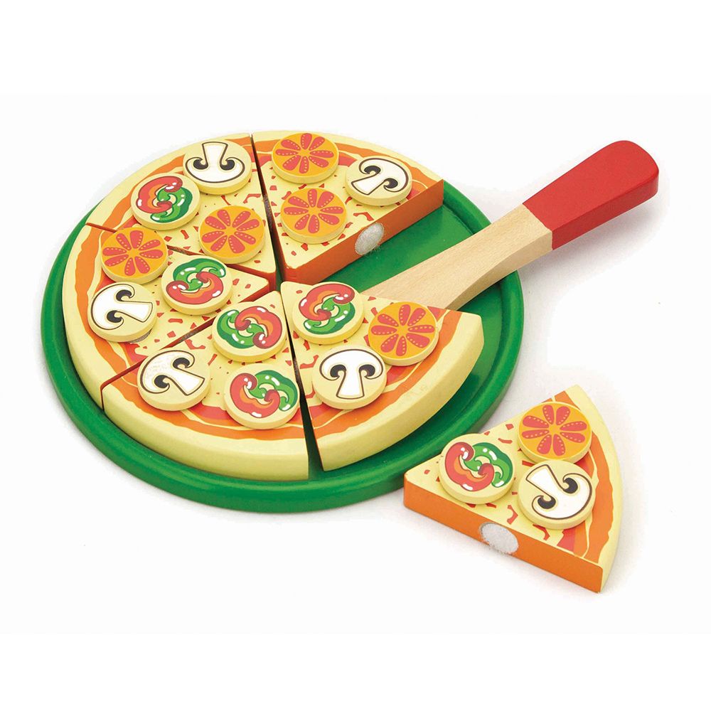 Viga toys, Дървен комплект, Направи сам италианска пица