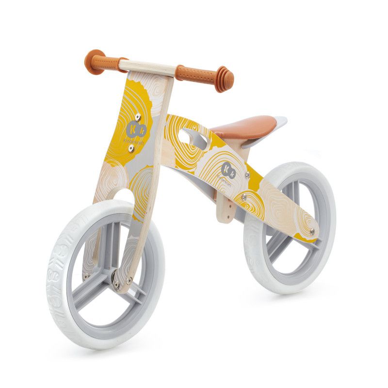 Kinderkraft, Дървено колело за баланс Runner 2021, жълто