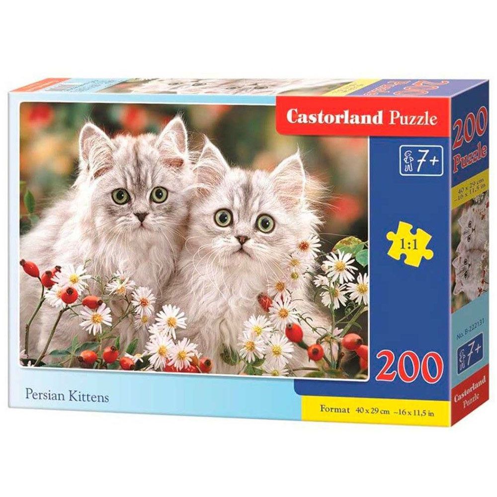 Castorland, Персийски котета, пъзел 200 части