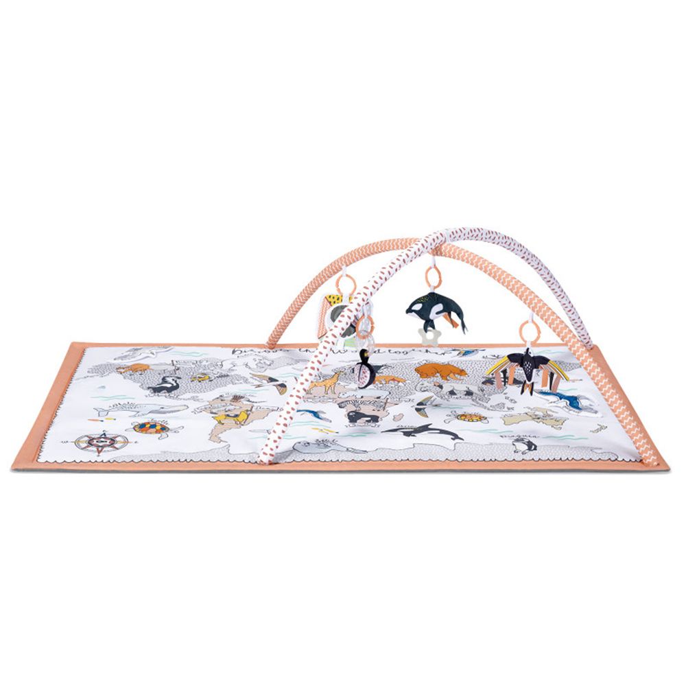 Образователна гимнастика и палатка за игра TIPPY, 3 в 1