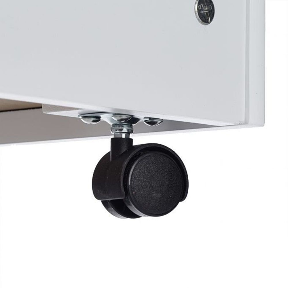 Детски стелаж-органайзер 6 кутии и колела, Чудовища