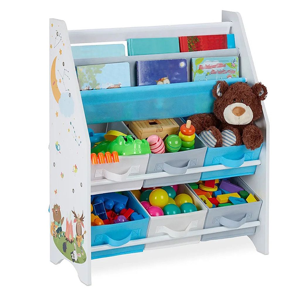 Ginger Home, Детска eтажерка за книжки и играчки FOREST