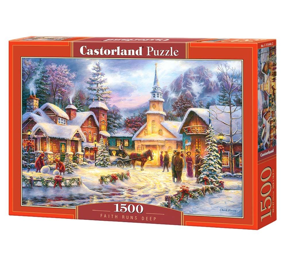 Castorland, Зима в Чък Пикън, пъзел 1500 части