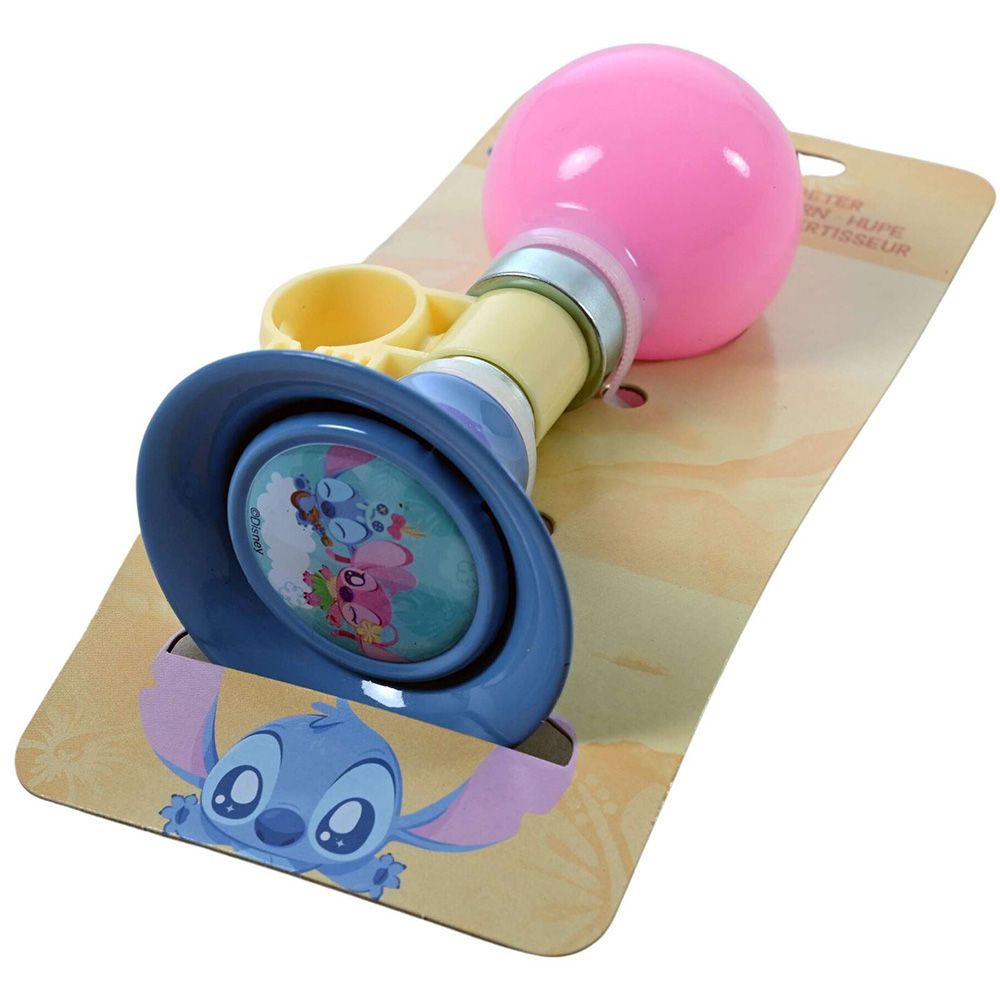 Тромба за детски велосипед, Стич