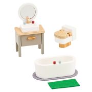 Дървени мебели за игра, Баня, 5 части