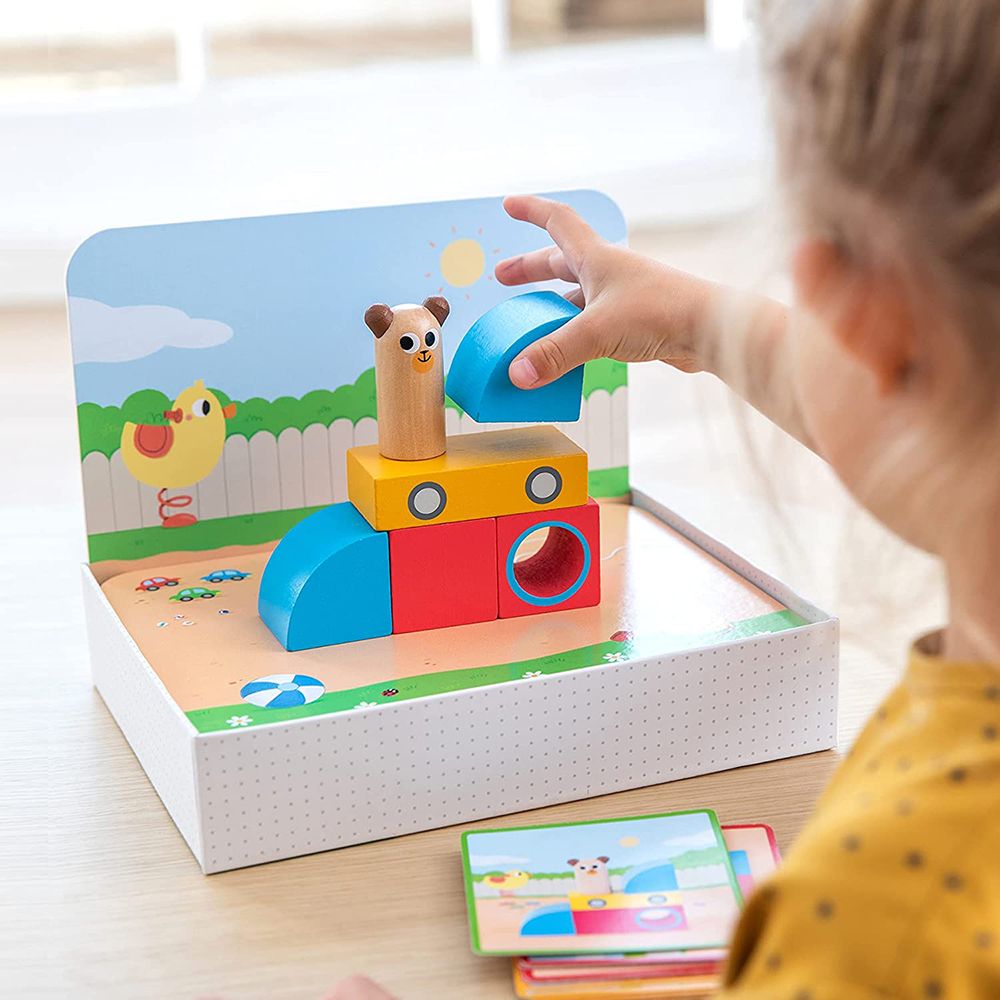 Образователна игра за ориентиране в пространството, Мечо в парка