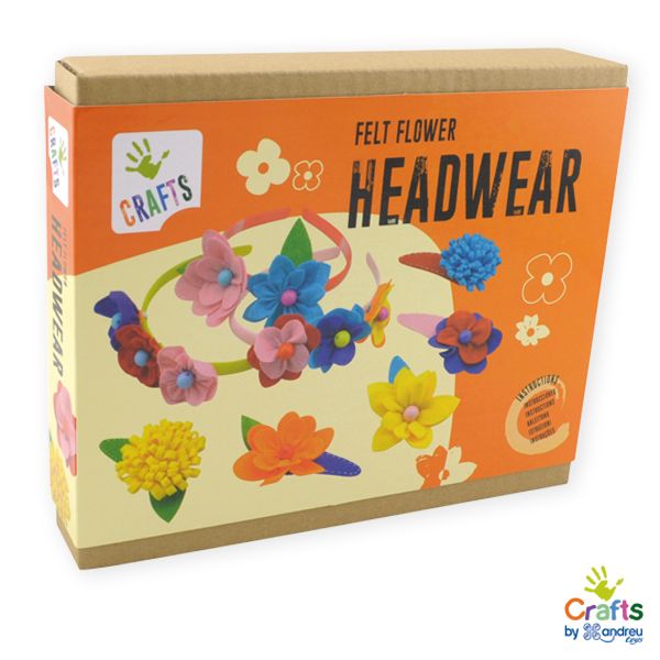 Andreu toys, Направи сама украшения за коса с цветя
