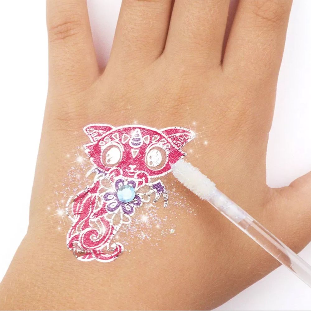 Блестящ творчески комплект за тяло, с татуировки