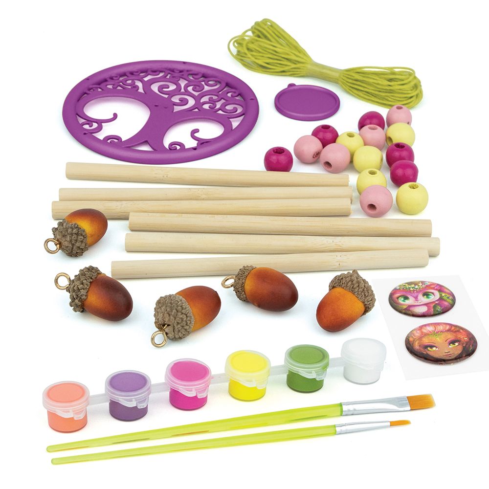 Направи сама вятърни бамбукови камбанки, Хазелия