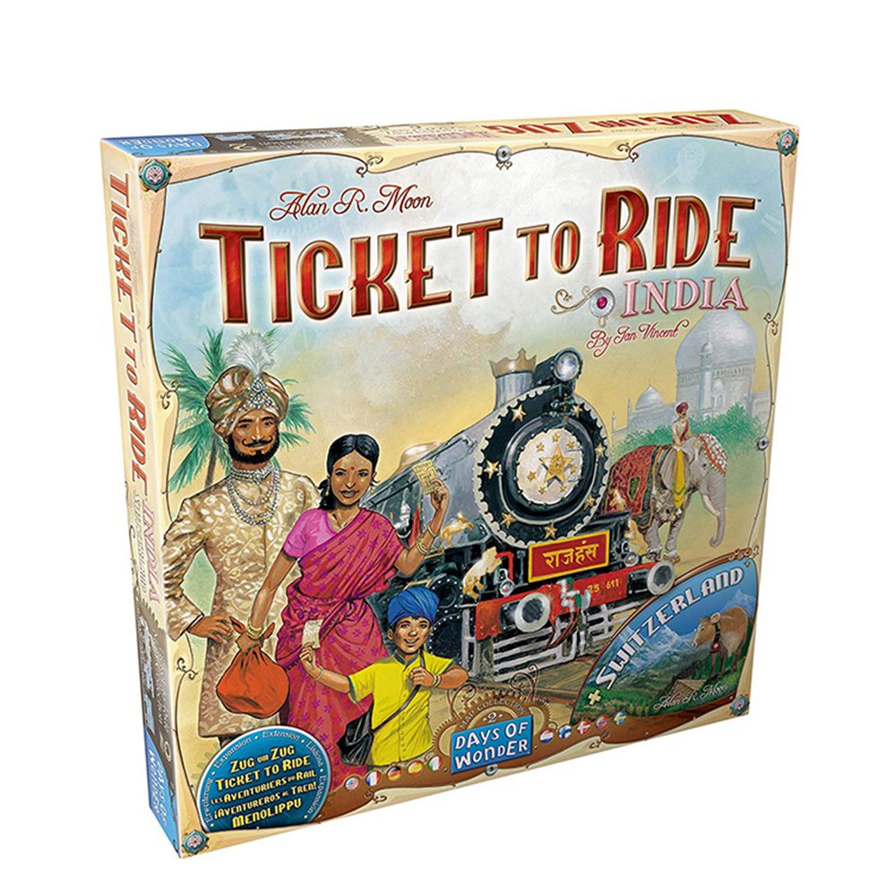 Days of Wonder, Ticket to Ride India, разширение за настолна игра