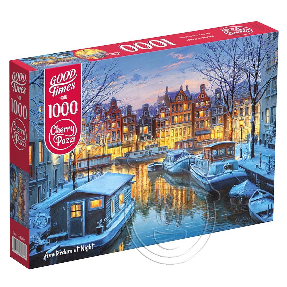 CherryPazzi, Амстердам през нощта, пъзел 1000 части