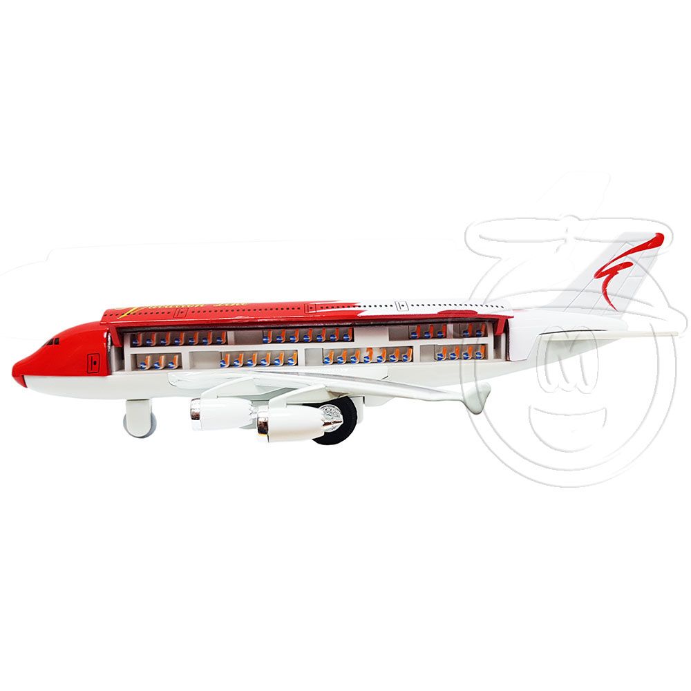 Метален самолет играчка