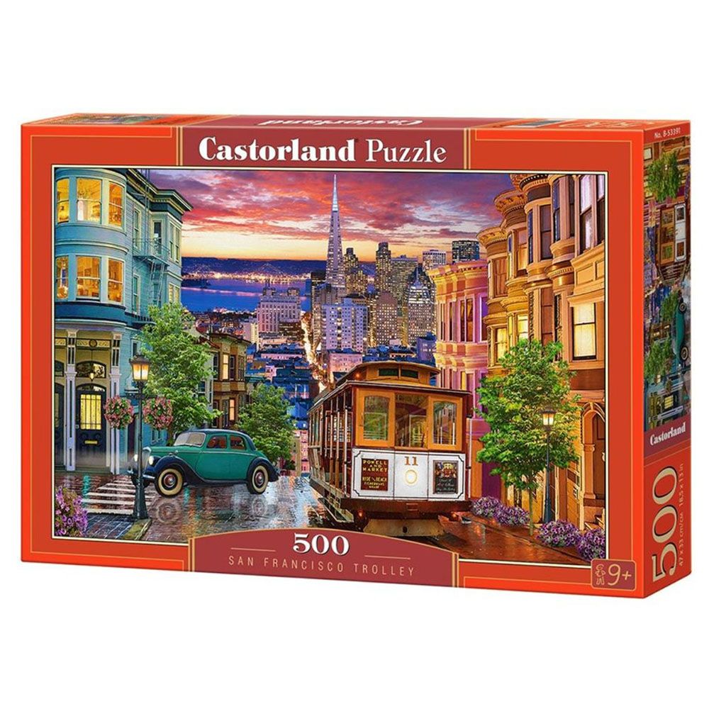 Castorland, Улиците на Сан Франциско, пъзел 500 части