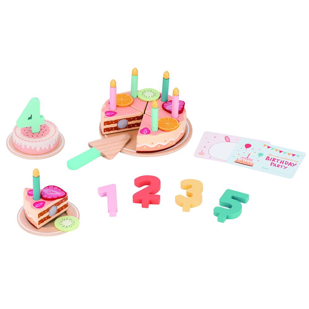 Дървена торта за Рожден ден, 2 в 1