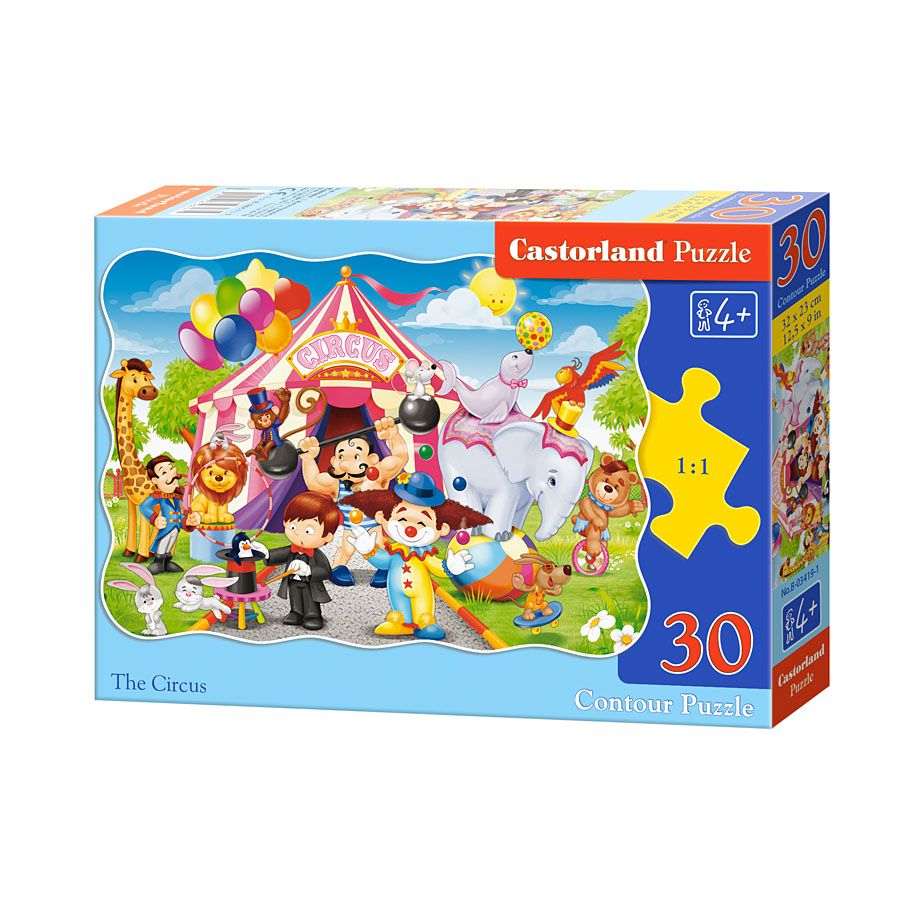 Castorland, Цирк, пъзел 30 части