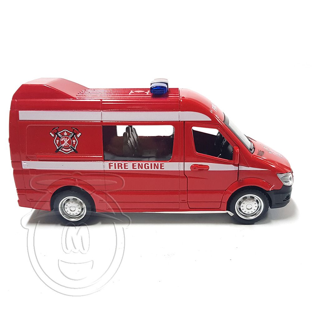 Метална кола, Микробус Пожарна