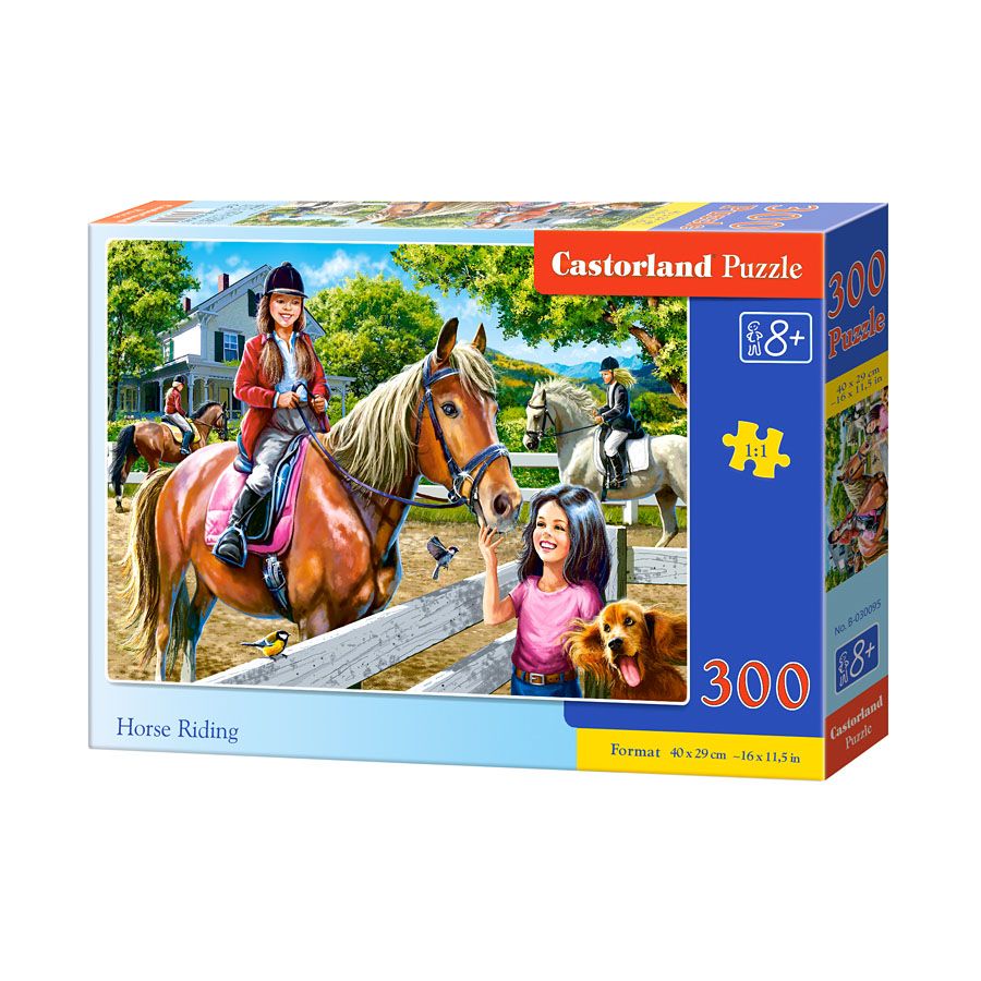 Castorland, Конна езда, пъзел 300 части