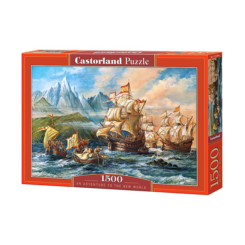 Castorland, Пътешествие към Новият свят, пъзел 1500 части