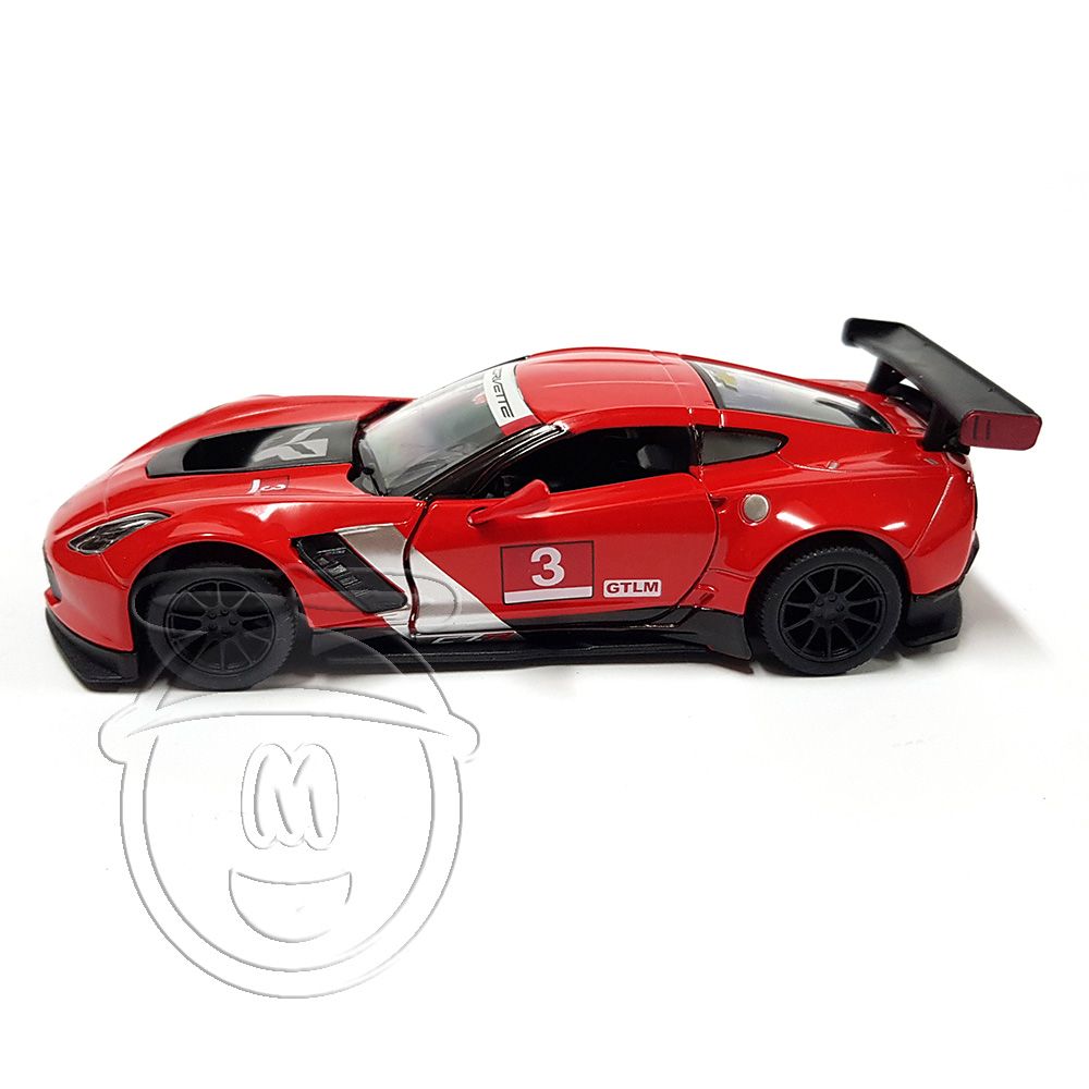 Метална кола, Corvette C7.R racing GTLM, червена